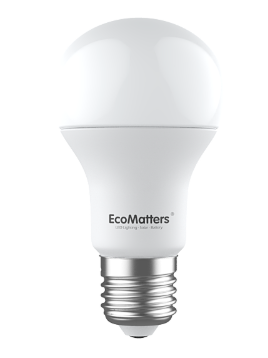 Ecomatters EM-BA60NEW06-14 [2 Pack] 6.5W LED Bulb E27 3000K Warm White (NEW)