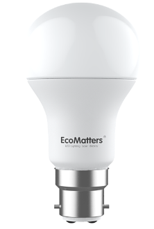 Ecomatters EM-BA60NBW06-14 [2 Pack] 6.5W LED Bulb B22 3000K Warm White (NEW)