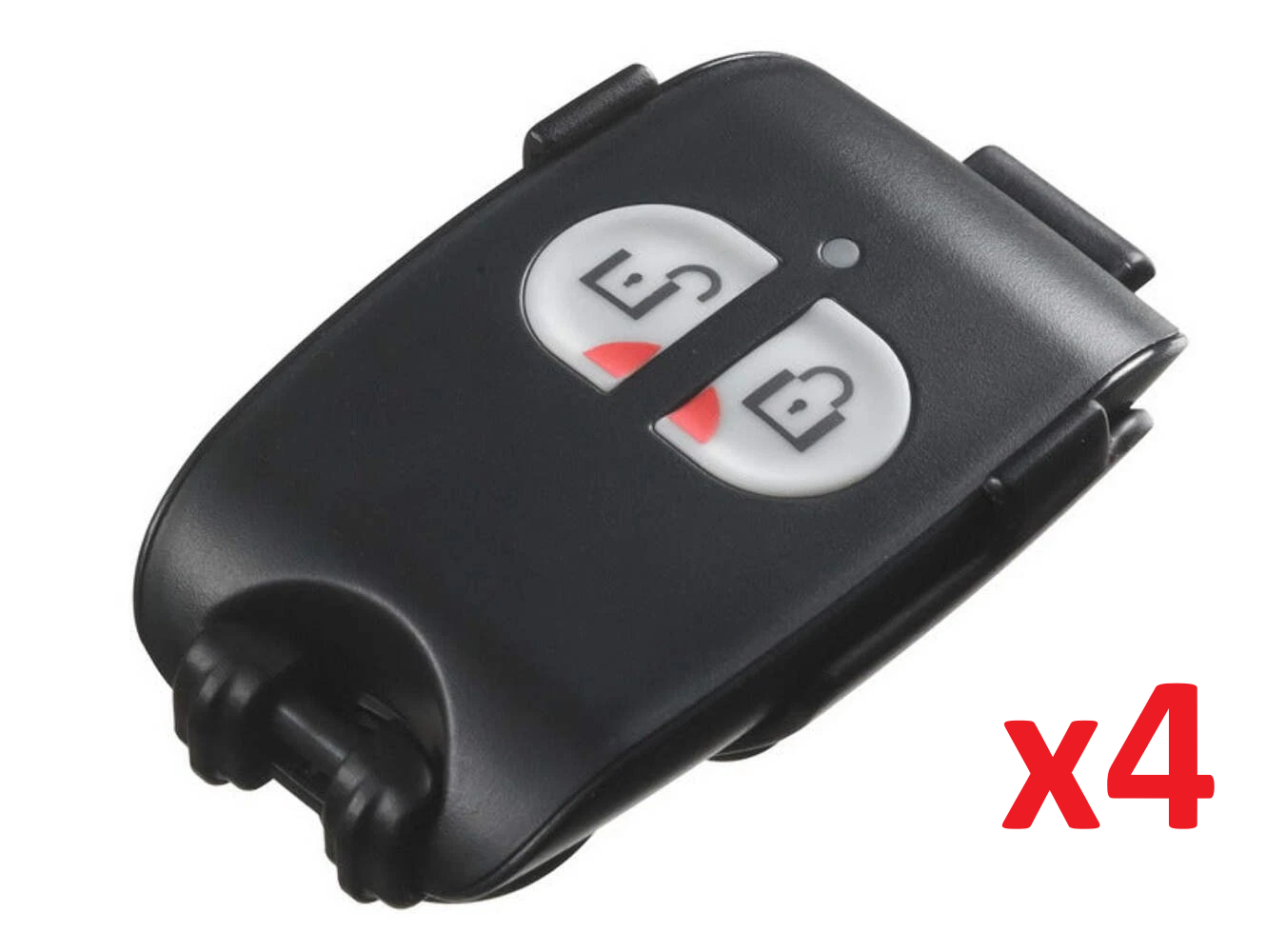 [4 Pack] DSC PG4949 Wireless PowerG Security 2 Button Key Fob 433Mhz (New)