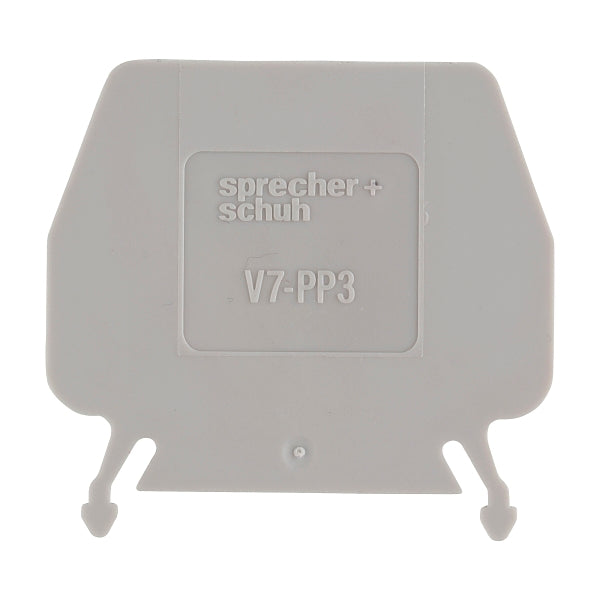 Sprecher+Schuh V7-PP3 Partition Plate V7 Terminal Blocks [Box 50] (NEW In Box)