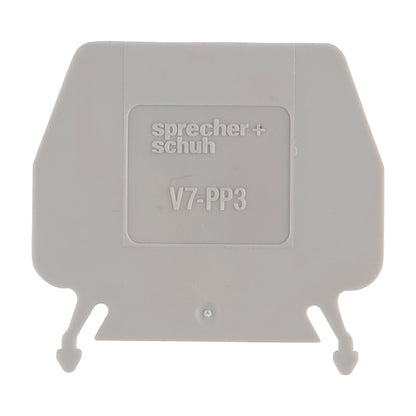 Sprecher+Schuh V7-PP3 Partition Plate V7 Terminal Blocks [Box 50] (NEW In Box)