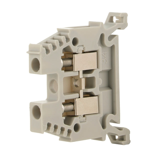 Sprecher+Schuh V7-W4 4mm Screw Terminal Block Grey [Set of 10] (NEW Opened)