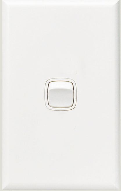 HPM XL770/1WE [10 Pack] Excel 1 Gang Vertical Light Switch 10A White (NEW In Box)