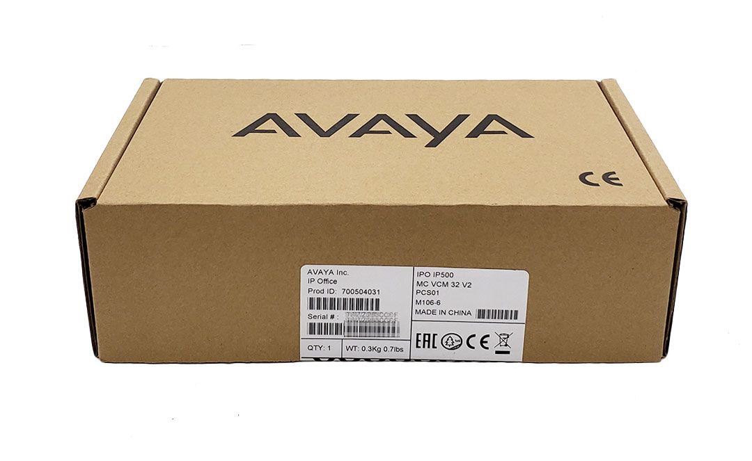 Avaya 700504031 IP500 VCM 32 V2 Base Card IP Office (NEW Sealed)