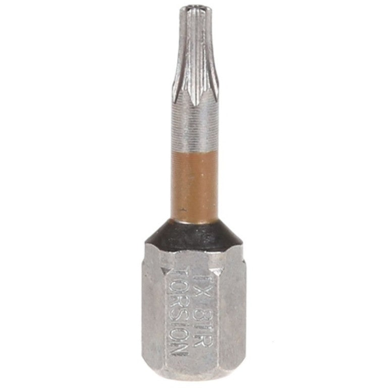 POWERS SB-TX8TRX25TZ #8 x 25mm B770 Torx TR Magnetic Torsion Bit Set [5 Pack]