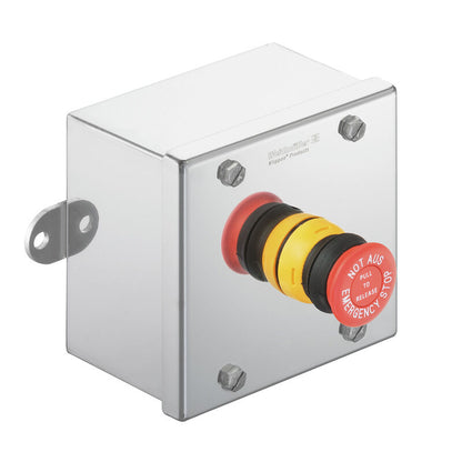 WEIDMÜLLER 1537240000 Klippon STB 1-2 SS 316L Enclosure Emergency Stop