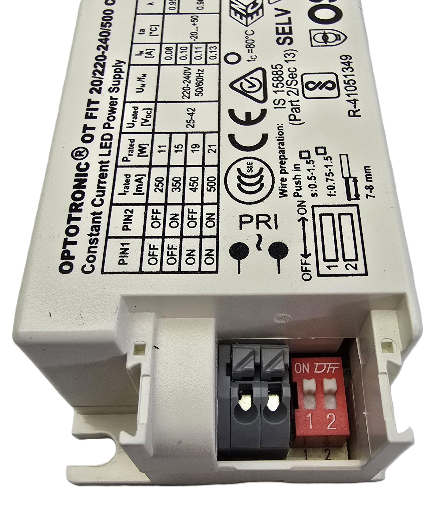 Osram Optotronic OT FIT 20/220-240/500 CS LED Driver (NEW)