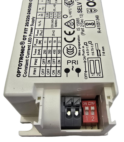 Osram Optotronic OT FIT 20/220-240/500 CS LED Driver (NEW)