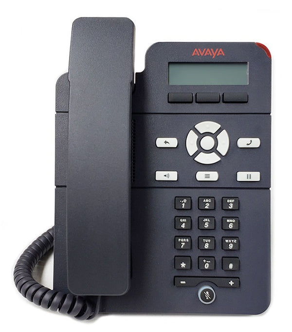 Avaya J129D03A-1015 IP Phone Single Line SIP Deskphone Cobalt Black (NEW Sealed)