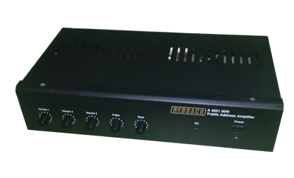 Redback A4031 30W 100V PA Amplifier 3 Input Commercial Audio (NEW In Box)