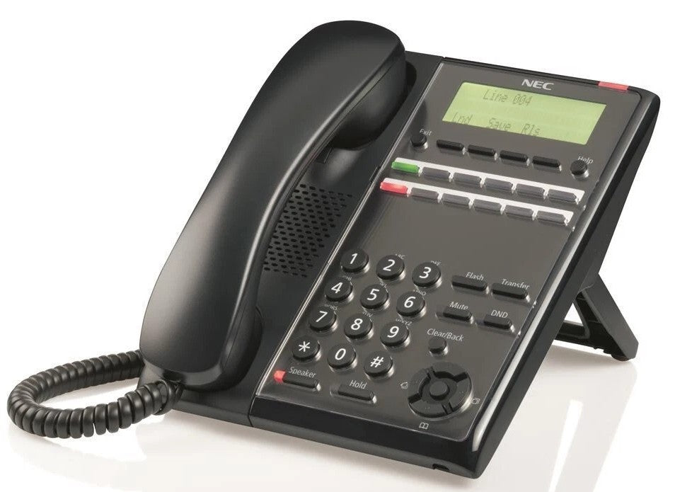 NEC IP7WW-12TXH-B1 BE116515 Digital 12 Button Telephone Black (NEW In Box)