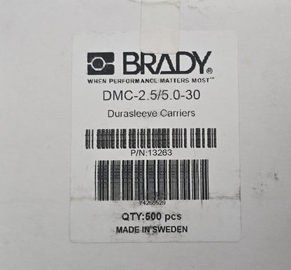 Brady DMC-2.5/5.0-30 Durasleeve carriers