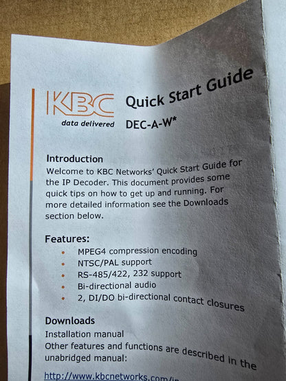 KBC DEC-A-W
