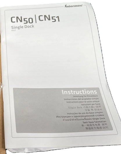 Intermec 871-033-021 CN50 Single Dock For CN50 CN51 Mobile AD27 (NEW In Box)