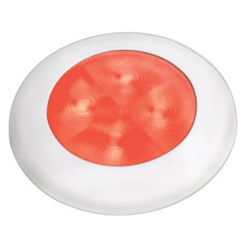 Hella 98050721 Round LED Courtesy Lamp - Red, 12V DC (NEW Sealed)