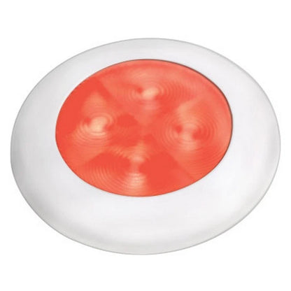 Hella 98050721 Round LED Courtesy Lamp - Red, 12V DC (NEW Sealed)