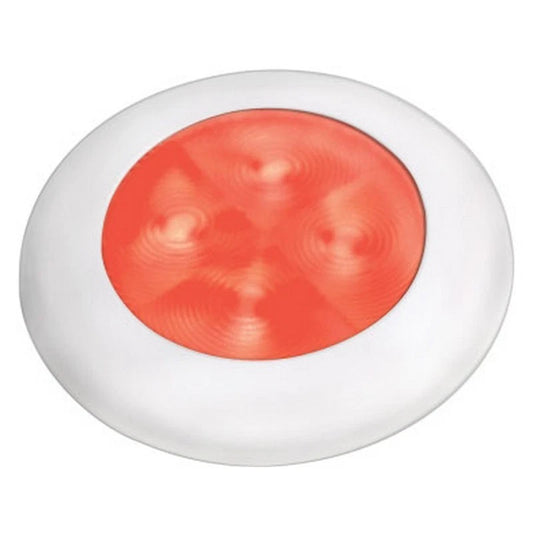 Hella 98050721 Round LED Courtesy Lamp - Red, 12V DC (NEW Sealed)
