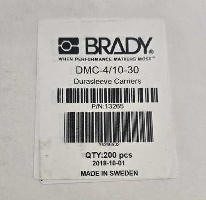 Brady DMC-4/10-30 Durasleeve carriers