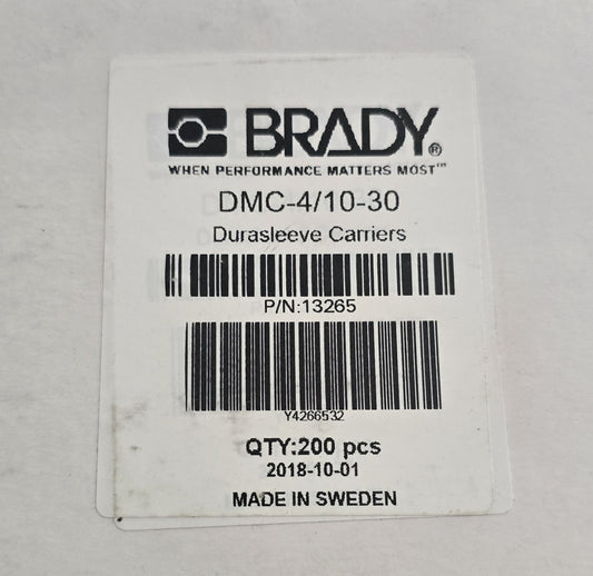 Brady DMC-4/10-30 Durasleeve carriers