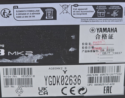 Yamaha AG03MK2