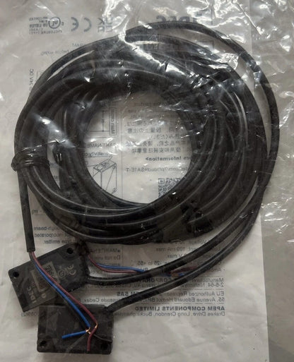 IDEC SA1E-TNR1-2M SA1E-TNP1-2M Through-Beam Sensor Pair NPN 2m (New Opened)