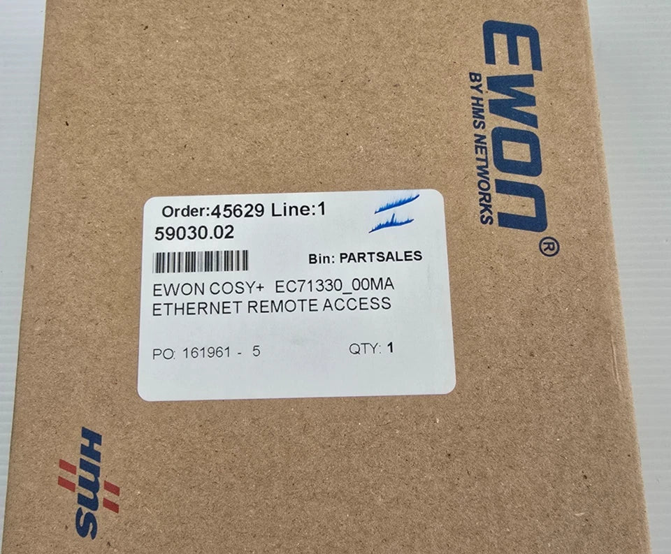 EWON EC71330_00MA/S HMS Networks Ewon Cosy+ Ethernet VPN gateway (NEW In Box)