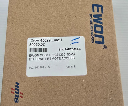 EWON EC71330_00MA/S HMS Networks Ewon Cosy+ Ethernet VPN gateway (NEW In Box)