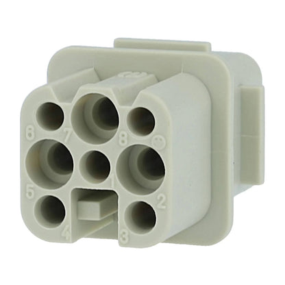 Harting 09360083101 [Pack 10] Han 8D Female Crimp 8 Pole Connector (NEW Sealed)